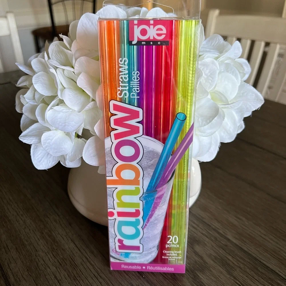 JOIE RAINBOW STRAWS